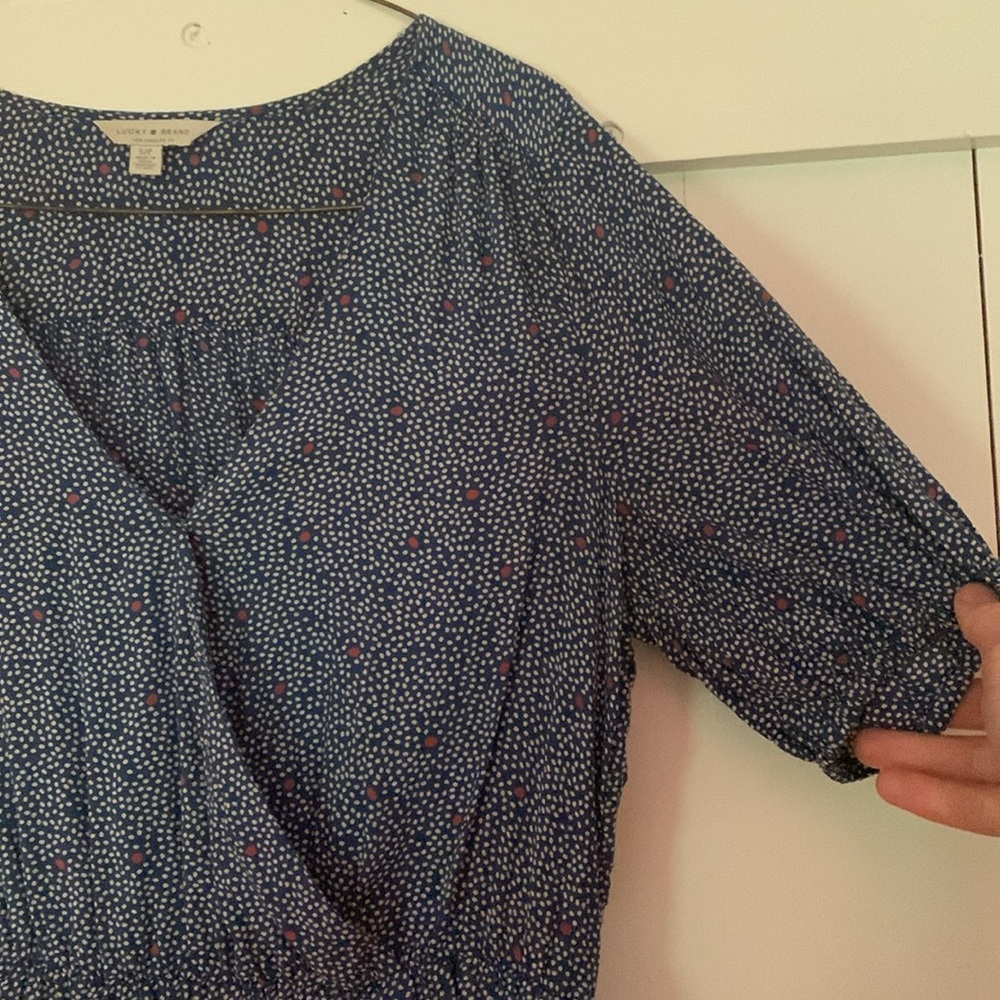 Lucky Brand tiny flower dress, size S